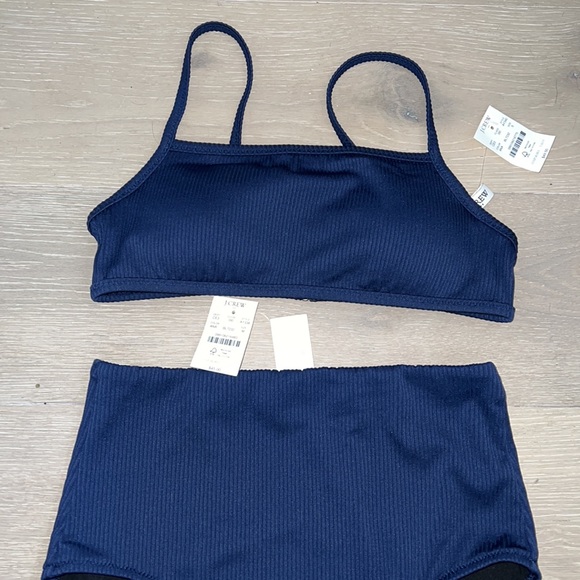 NWT J Crew High Waited Bathing Suit - Picture 2 of 7